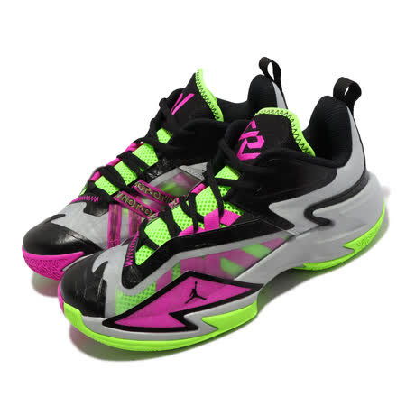 Nike 籃球鞋 Jordan One Take 3 GS 大童 女鞋 黑 灰 綠 忍者龜 DC7702-002