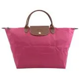 Longchamp Le Pliage 折疊短肩帶手提包.莓桃 M #1623