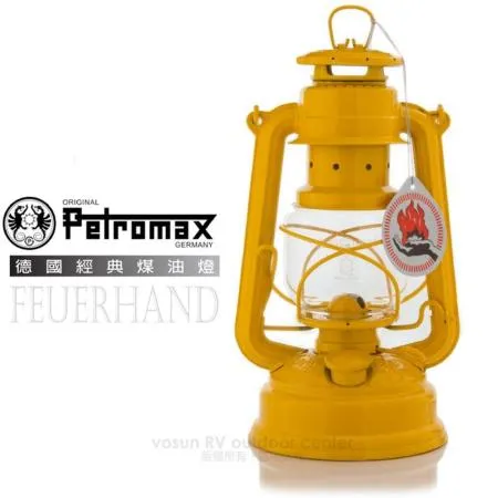 【德國 Petromax】經典 Feuerhand 火手 Baby Special 古典煤油燈具/276 信號黃