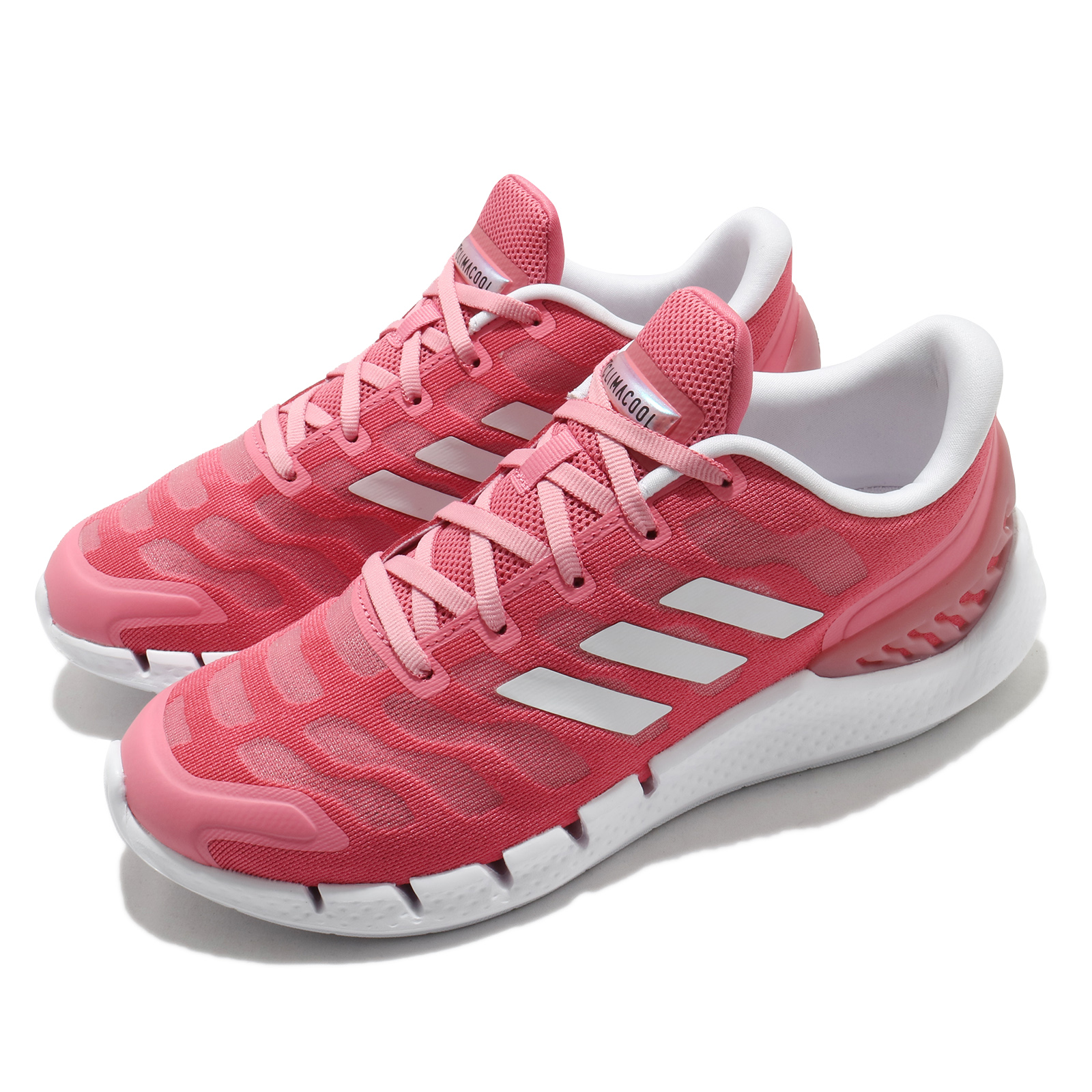 adidas 慢跑鞋 Climacool Ventania 粉紅 白 愛迪達 涼感透氣 女鞋 FZ1747