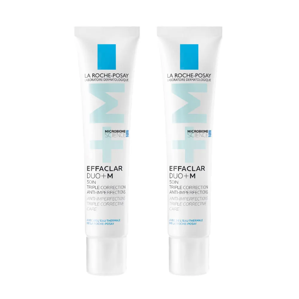 LA ROCHE-POSAY理膚寶水 淨痘無瑕極效精華+M 40ml(2入組)