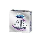 Durex 杜蕾斯-AIR輕薄幻隱潤滑裝保險套(3入)