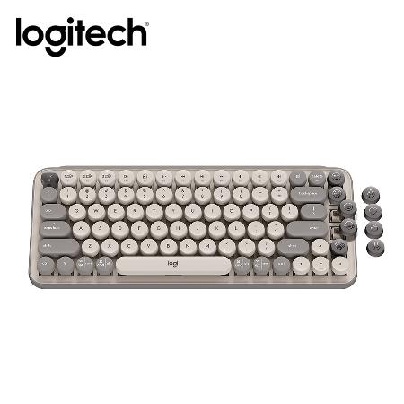 [情報] 羅技POP Keys無線機械鍵盤茶軸/迷霧灰