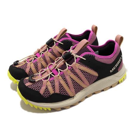 Merrell 戶外鞋 Wildwood Aerosport 女鞋 橘 綠 水陸兩棲 機能 快乾 ML135186