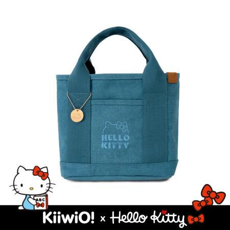 Hello Kitty x Kiiwi O!
帆布多隔層托特包 