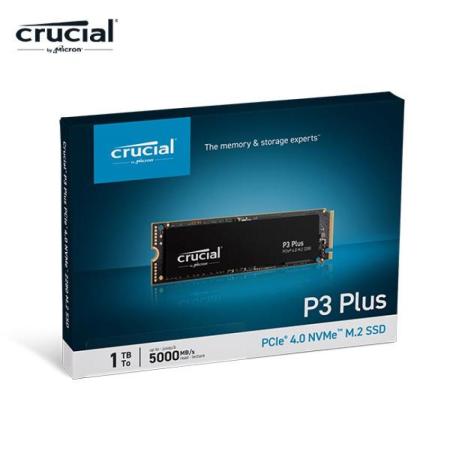 美光Micron Crucial P3 Plus 1TB PCIe M.2 SSD固態硬碟