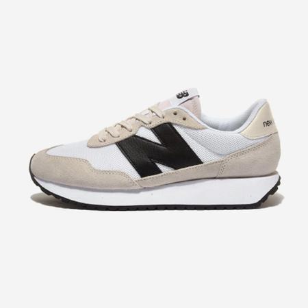 New Balance 237 米白/黑 復古 休閒鞋 男女鞋 中性 穿搭 MS237CB
