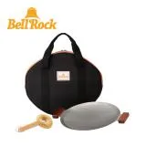 【韓國Bell'Rock】複合金不鏽鋼蜂巢節能烤盤組28cm (附收納袋木質手柄清潔刷) BBQ烤肉盤 燒烤盤