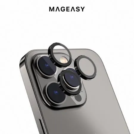 MAGEASY iPhone 14 Pro /Pro Max  三鏡頭 LenzGuard 藍寶石鏡頭保護貼