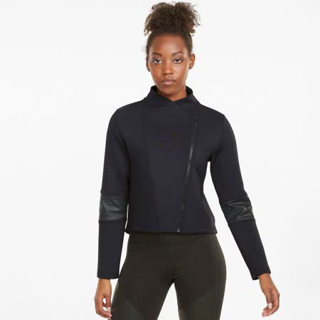 【PUMA】女 訓練系列Moto騎士外套 -52092701