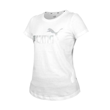 【PUMA】女 基本系列No.1 Logo短袖T恤