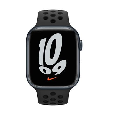 福利品 Apple Watch Nike S7 (GPS) 45mm - 午夜色(MKNC3TA/A)_九成新