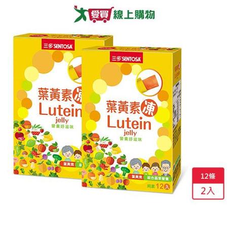 三多葉黃素凍 15g x 12條 x 2盒