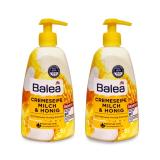 德國Balea 保濕洗手液液態皂 500ml/牛奶蜂蜜 2入組