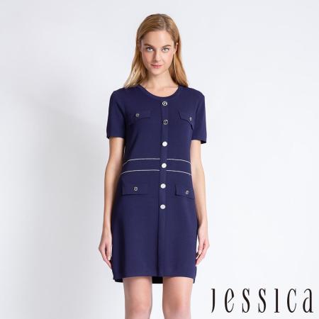 JESSICA
排釦設計修身洋裝