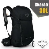 【美國 OSPREY】新款 Skarab 30 登山健行雙肩後背包30L.附2.5L水袋/黑 R