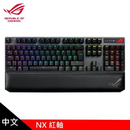 【ASUS 華碩】ROG Strix Scope NX Wireless Deluxe 機械式鍵盤-紅軸