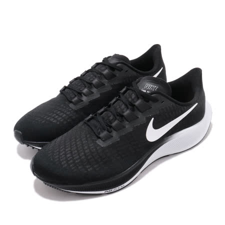 Nike 慢跑鞋 Air Zoom Pegasus 37 黑 白 男鞋 小飛馬 BQ9646-002