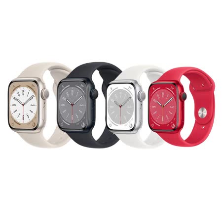 Apple Watch S8 GPS 45mm 鋁金屬錶殼 運動型錶帶