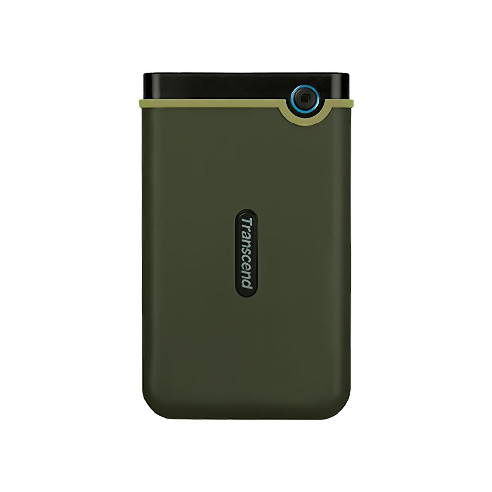 Transcend 創見 Storejet 25M3G 2TB 2.5吋 防震外接硬碟《軍綠》TS2TSJ25M3G
