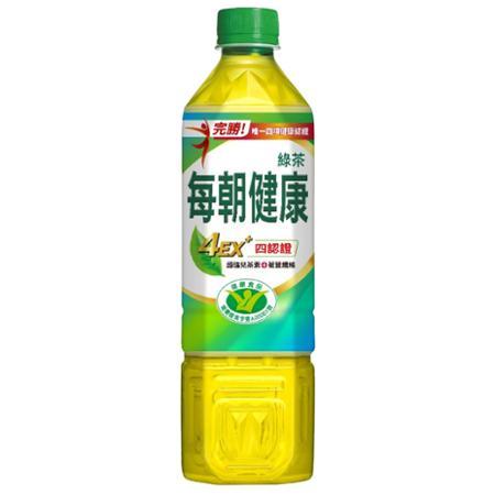【每朝健康】健康/雙纖綠茶 650ml(24瓶/箱)