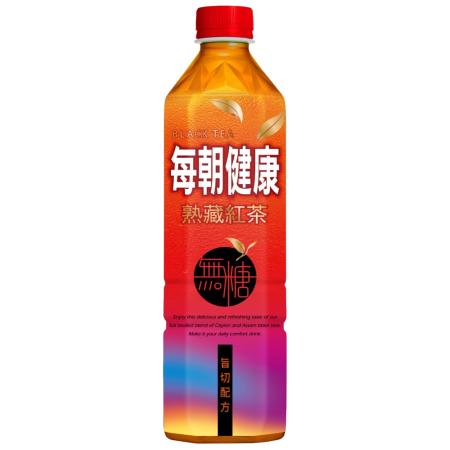 【每朝健康】無糖紅茶 650ml(24瓶/箱)