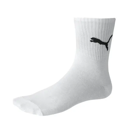 Puma 襪子 Regular Crew Sock 男女款 白 長襪 基本款 跳豹 90712702