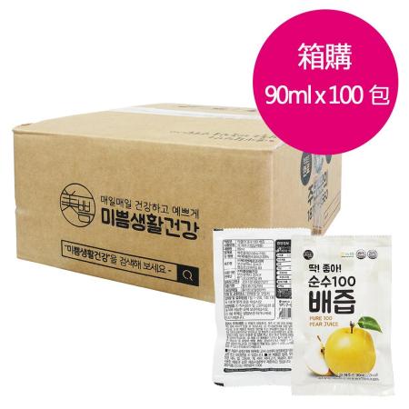 韓國DDAKJOA
100%蔚州水梨汁(90mlx100包)