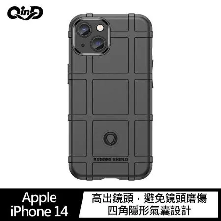 QinD Apple iPhone 14 戰術護盾保護套