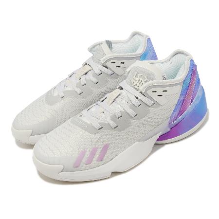 adidas 籃球鞋 D.O.N. Issue 4 男鞋 灰 藍 紫 渲染 米契爾 愛迪達 GY6502