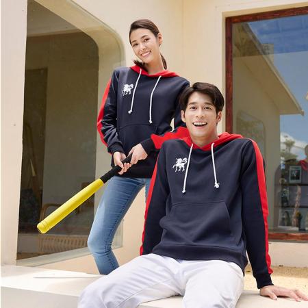 LEIDOOE
刺繡保暖刷毛連帽T