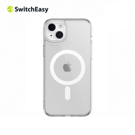 SwitchEasy NUDE M iPhone 14 Plus 6.7吋 磁吸透明軍規防摔保護殼(支援MagSafe)