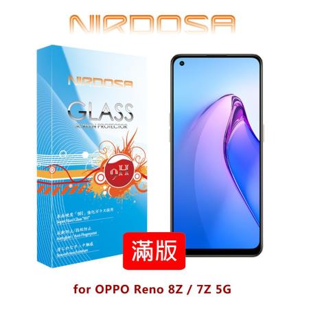 NIRDOSA 滿版全貼合 OPPO Reno8Z / 7Z 5G 鋼化玻璃 螢幕保護貼