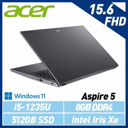 ACER 宏碁 Aspire 5 A515-57-52NZ 銀 15吋 效能筆電