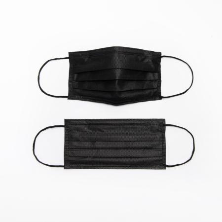 【極舒感-經典系】4D支撐型醫療口罩 顛覆口罩配戴體驗-極致黑色(50片*3盒組)