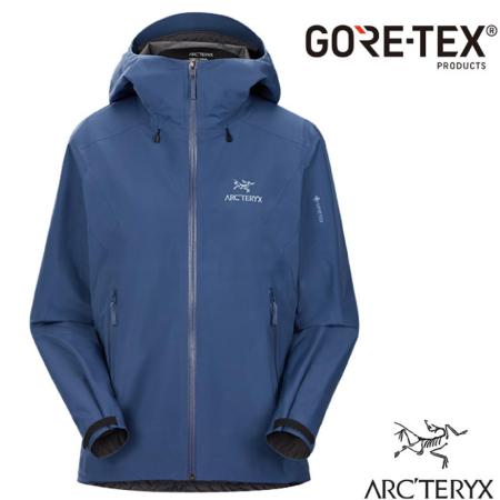 【加拿大 ARCTERYX 始祖鳥】女款 Beta LT Gore-Tex 防風防水透氣連帽外套/29458 月光藍