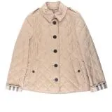 【BURBERRY】菱格紋棉質輕型外套 S / M / L / XL 號(駝色)