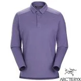 【加拿大 ARCTERYX 始祖鳥】男 Captive Polo 輕量透氣快乾有機棉長袖POLO衫/30124 世界藍