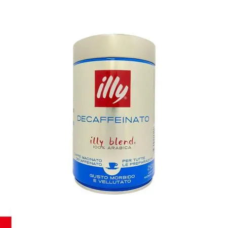 illy 低咖啡因咖啡粉 250g