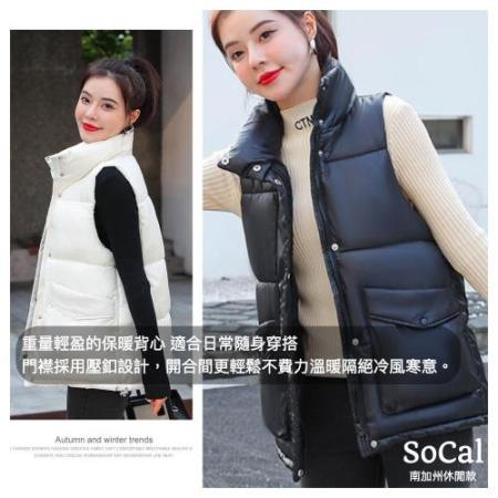 SCL 
輕量級排扣大口袋背心