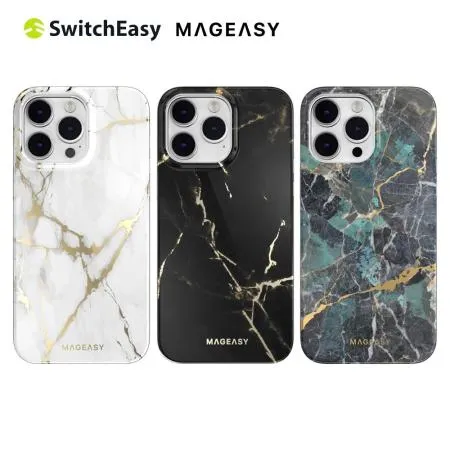 SwitchEasy MARBLE iPhone 14 Pro Max 6.7吋 大理石紋防摔保護殼