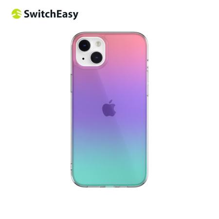 SwitchEasy NUDE+ iPhone 14 Plus 6.7吋 炫彩透明軍規防摔保護殼