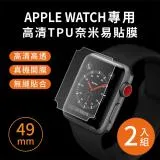 【TIMO】Apple Watch Ultra 49mm 高清TPU奈米保謢貼膜(軟膜/2入組)