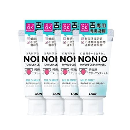 日本獅王LION
NONIO舌苔清潔凝膠4入