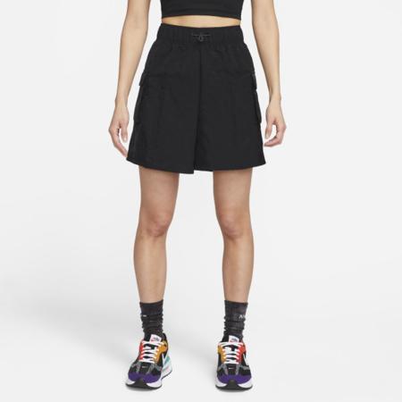 【NIKE】AS W NSW ESSNTL WVN HR SHORT 女 短褲-DM6248010