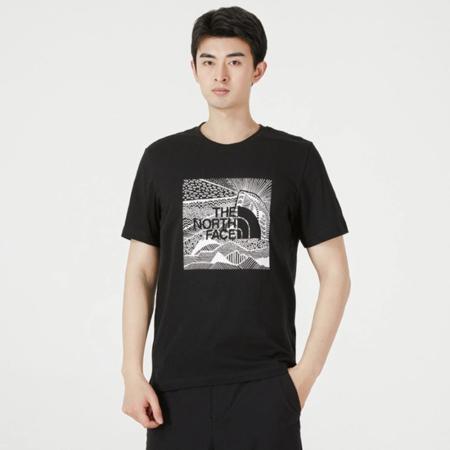 The North Face
山景 男短袖T恤-黑