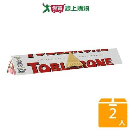 瑞士三角白巧克力-蜂蜜杏仁100【兩入組】