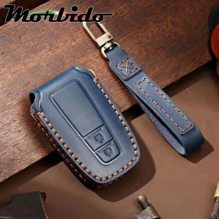 Morbido蒙彼多 TOYOTA豐田Corolla Cross專用汽車鑰匙套 2鍵藍