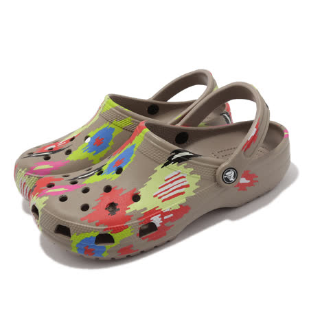 Crocs 涼拖鞋 
Classic Ikat Clog