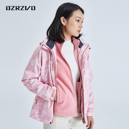 【DZRZVD 杜戛地】
女款兩件式印花衝鋒衣